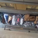 جزئیات پیکرهای پیچیده در پتو در بیمارستان «الغدیر»